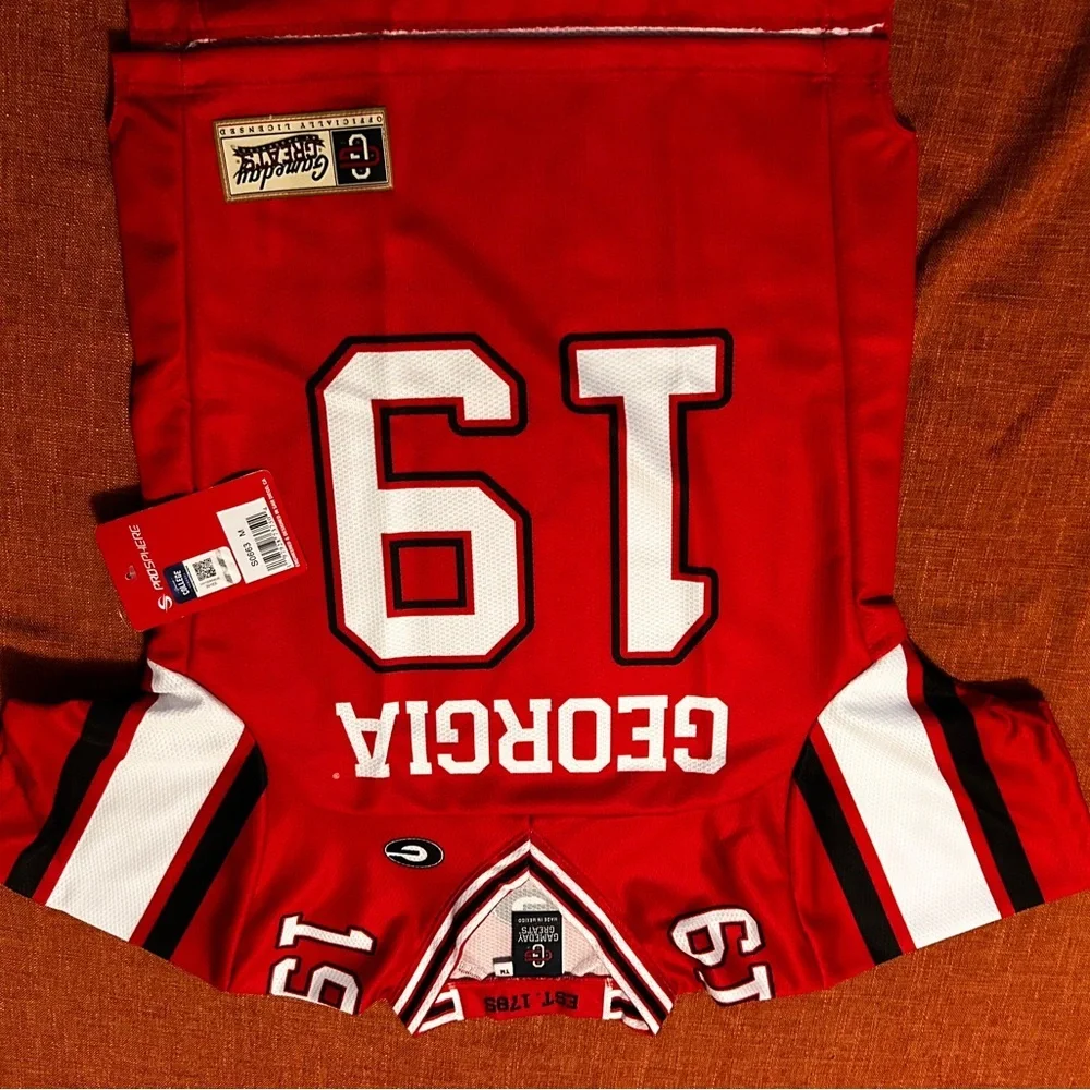 Georgia Bulldogs Red Jersey youth medium